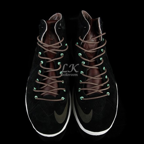 Nike Sportswear8217s LeBron X EXT Black  Mint 607078001