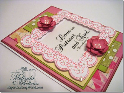 close up of love card-500