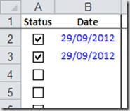 ExcelMacroCheckboxDate ExcelMacroCheckboxDate