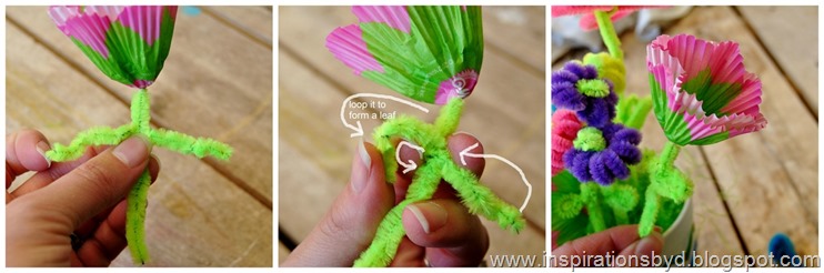 pipecleaner leaf pipecleaner leaf