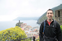 Gerrod overlooking Vernazza