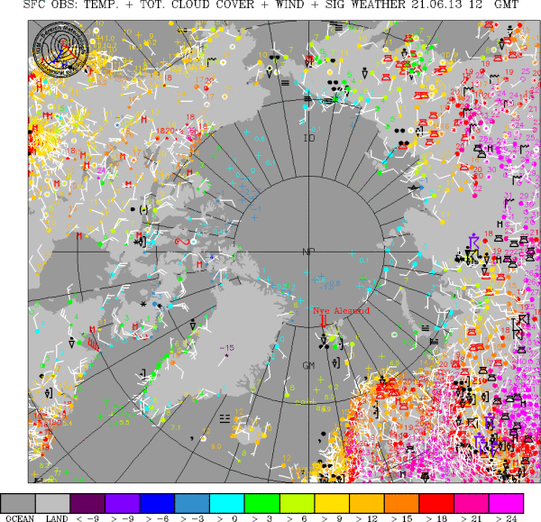 Map showing the heat wave and wildfires in central Siberia, 21 June 2013. Graphic: Uni-Koeln