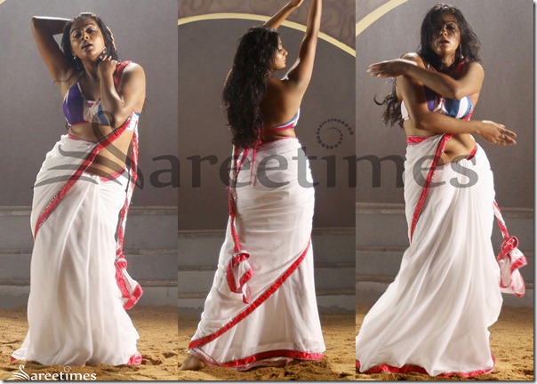 Priyamani_Hot_White_saree