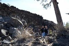 In the Lava field...Sunset Crater Volcano NP