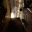 Shanghai - Marché poisson - La lumière en haut des marches