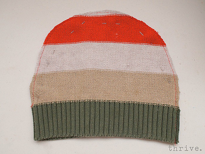 Make mittens & hats from old sweaters - choosetothrive.blogspot.com