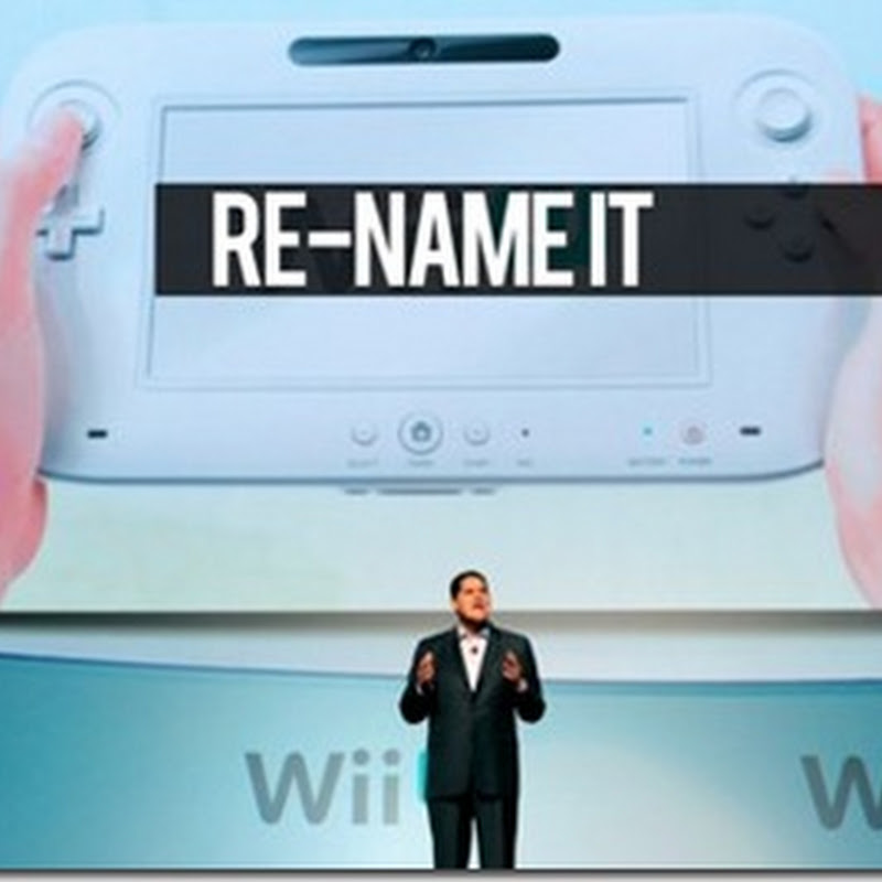 Helfen wir Nintendo dabei, die Wii U umzubenennen!