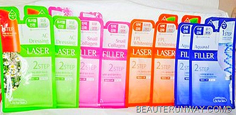 Leaders Clinic 2 Step Masks  Aquaxyl Filler, I2PL Whitening Laser, Snail Collagen Filler and AC Dressing Laser 