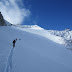 Skinning below the Rorspitzli
