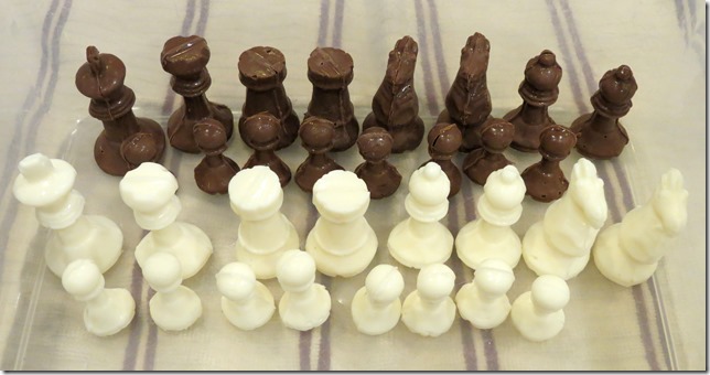 Chocolate Chess Pieces 9-5-13