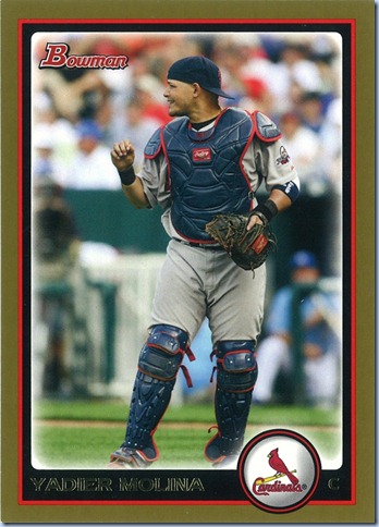 2010 Bowman Molina Gold