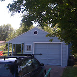 Painted Garage
