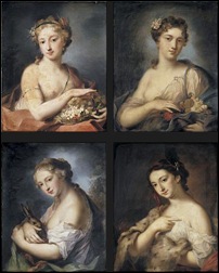 Rosalba Carriera, Les 4 saisons