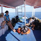 Wir bereiten uns vor fürs Tauchen im Komodo Nationalpark