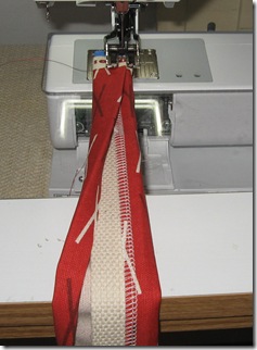 making the strap making the strap