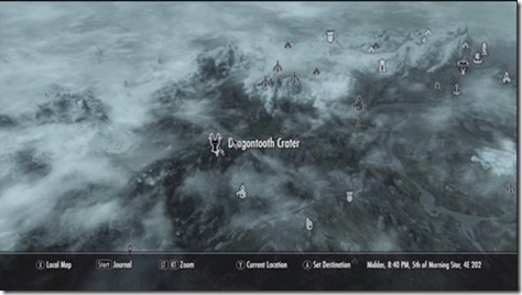 skyrim word wall and shouts guide 12 dragon tooth crater 01