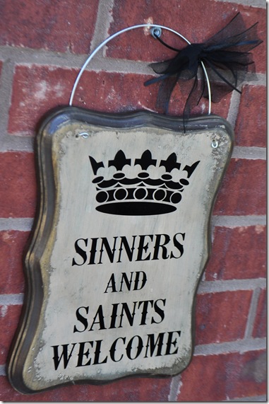 SINNERS AND SAINTS