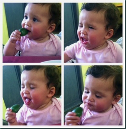 Ellie eats lime0612