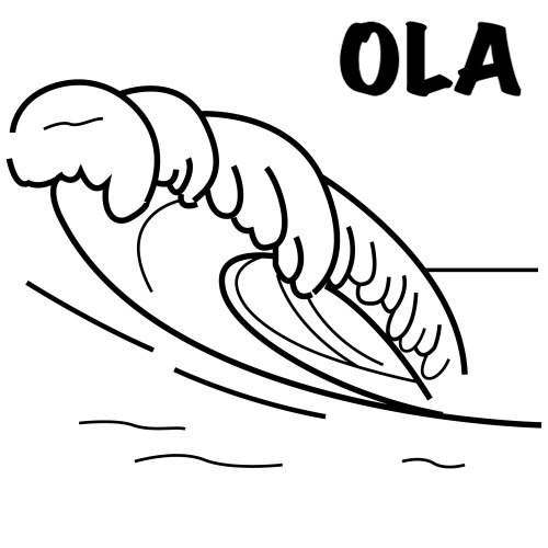 Olas De Mar Dibujo Para Colorear Imagui Olas De Mar Dibujo Para Colorear Imagui