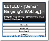 Menu Vertikal Pada Blog Selular Menu Vertikal Pada Blog Selular