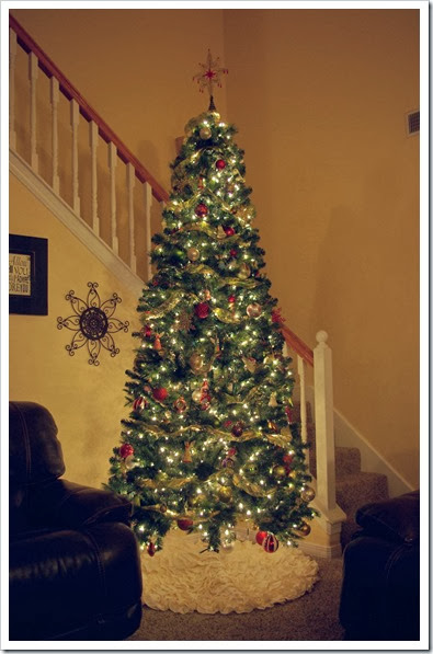 Vintage style Christmas Tree