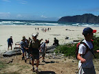 We hiked over to Camp Meriwether to see what the Boy Scouts were up to...it was neat!