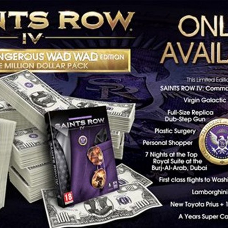 Die superexklusive Special Edition von Saints Row IV kostet eine schlappe Million US-Dollar