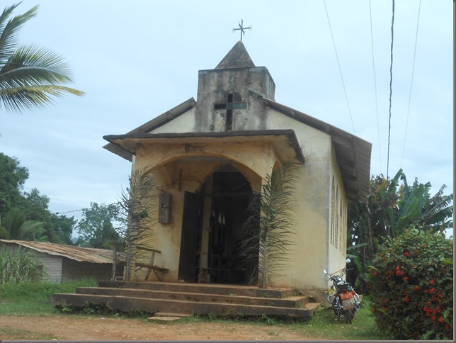 Little church at Kribi