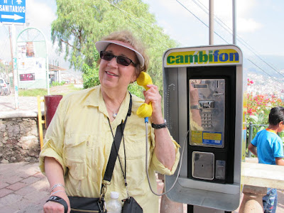 Mary in yellow with yellow