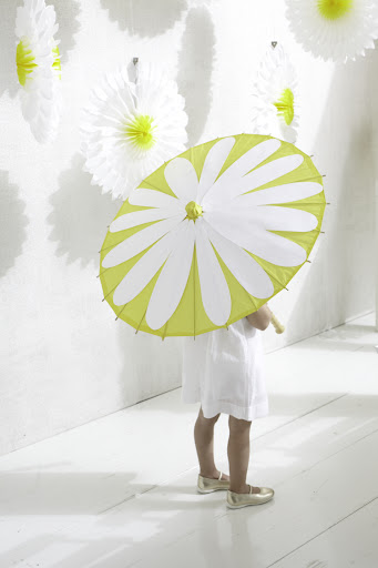 These pretty yellow parasols are such a fun way to keep guests cool and shaded. I embellished the plain yellow with some white cut-out petals to make my flower girl look as cute as a daisy. It's even a cute project for the kids to work on at the party! Get the how-to here: http://ow.ly/con2Y These pretty yellow parasols are such a fun way to keep guests cool and shaded. I embellished the plain yellow with some white cut-out petals to make my flower girl look as cute as a daisy. It's even a cute project for the kids to work on at the party! Get the how-to here: http://ow.ly/con2Y