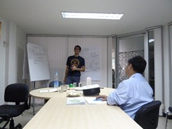 Workshop with Pansa Tajaroensuk, Managing Director, Rural Capital Partners.