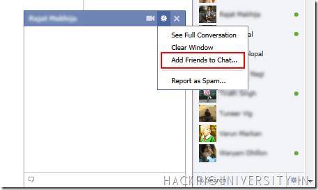 How to 
Group Chat in Facebook 