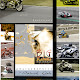 Poster collage from pictures taken at Road Atlanta speedway in Georgia in 2005.