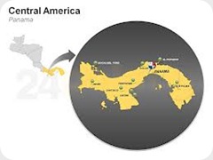 panama map panama map