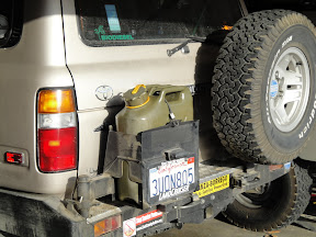 LandCruiser prepped and ready for the Desert