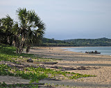 Some people ready to set sail in a canoe across the ocean from Nosy Mitsio. Madagascar6 - 092.jpg