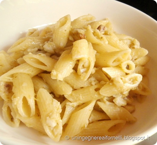 pasta merluzzo pesto genovese penne pasta merluzzo pesto genovese penne