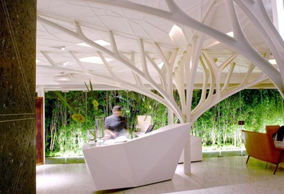 Tote mumbai architecture tree inspiration design banquet restaurant