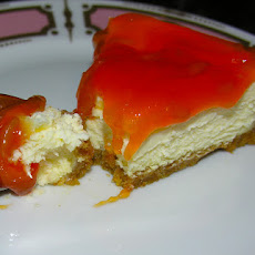 Pumpkin glory with lemon zest cheesecake