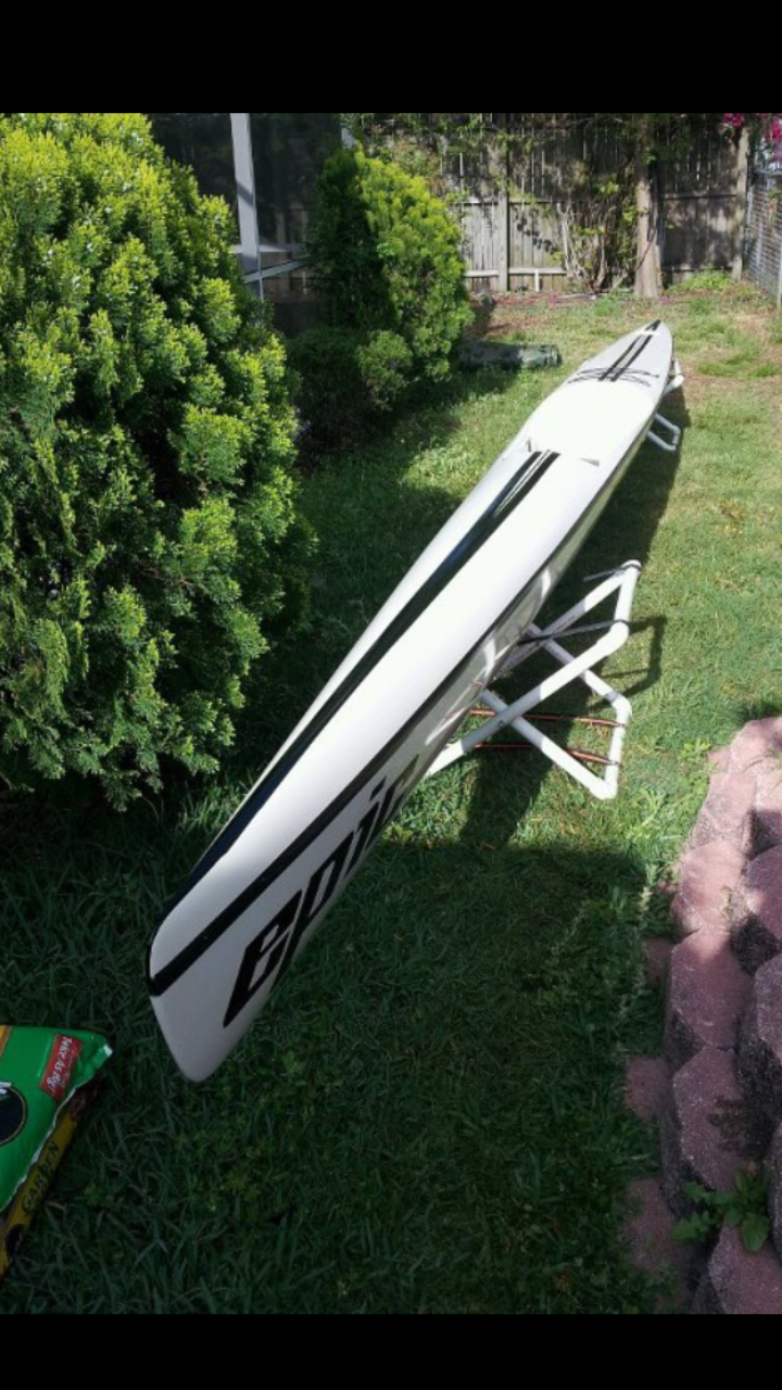surfski novice Outdoor storage of surfski