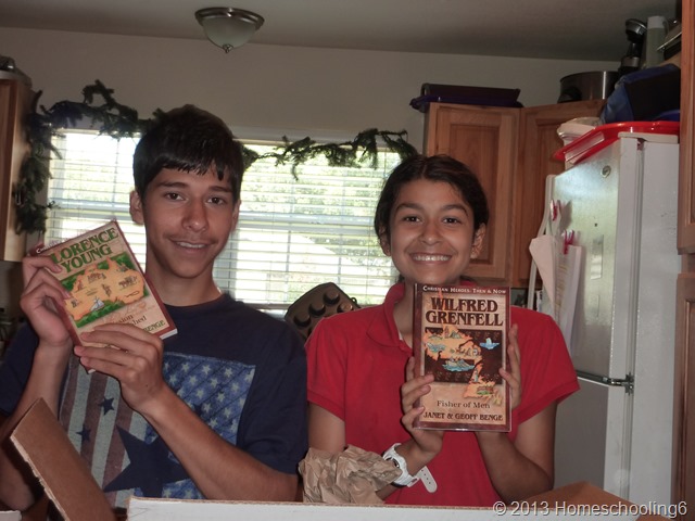 Yes, we get excited over our school books Heart of Dakota