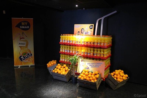 Studiebesök hos Coca-Cola i Jordbro med smakseminarium och provsmakning av nya Fanta