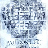 Ex-libris Balloon Life 2000; C3 C5/ eau-forte, aquatinte; 111x128 mm