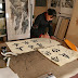 Temple de Linji : calligraphe