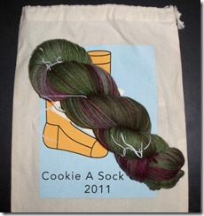 Cookie A sock club - December 2011