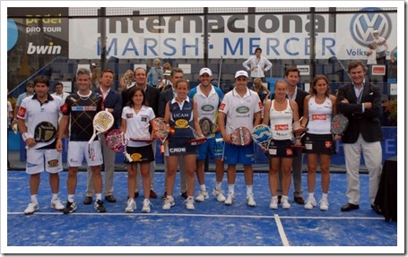 D&iacute;az-Belasteguin y Montes-Llaguno triunfan en Madrid, Campeones bwin PPT Marsh-Mercer