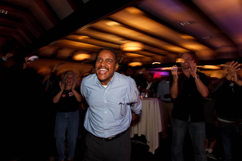 Hussein Adawe reacts to the re-election of Barack Obama