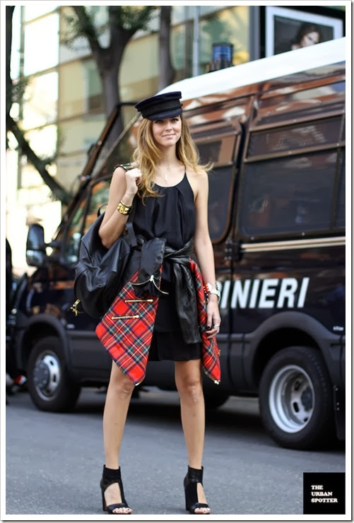 INVENTANDO MODA STREET STYLE TARTAN 1