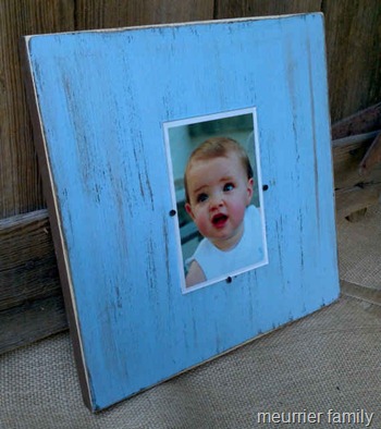 blue frame