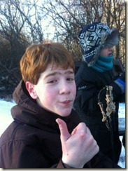 Ivo duim omhoog